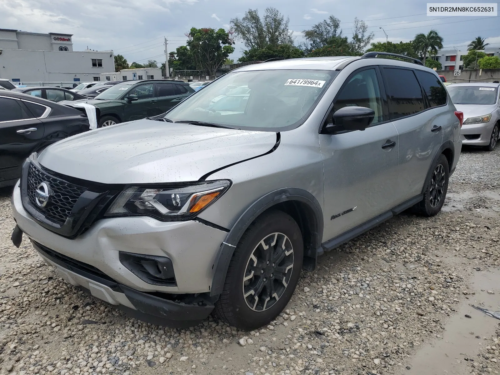 2019 Nissan Pathfinder S VIN: 5N1DR2MN8KC652631 Lot: 64179964