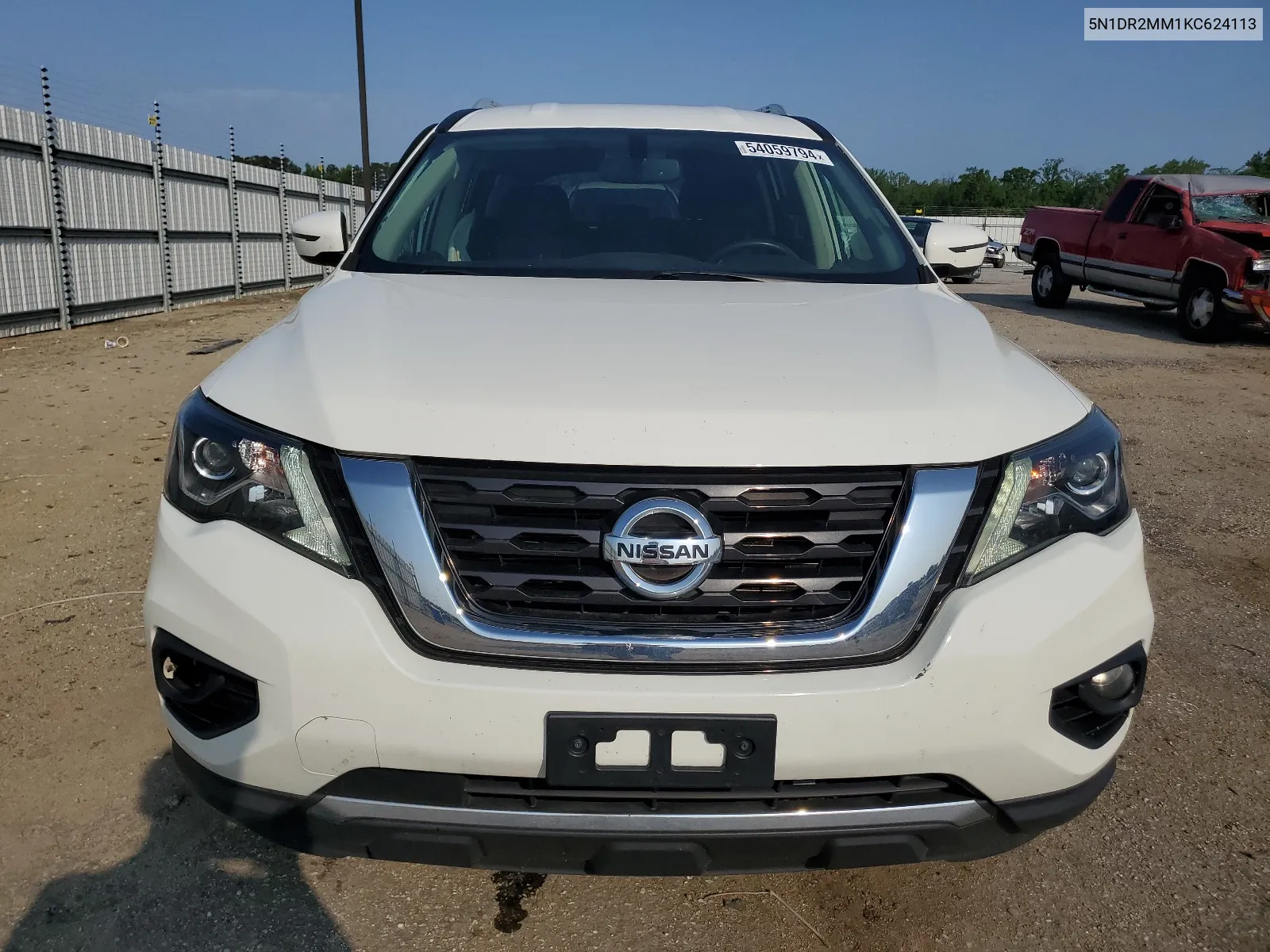 5N1DR2MM1KC624113 2019 Nissan Pathfinder S