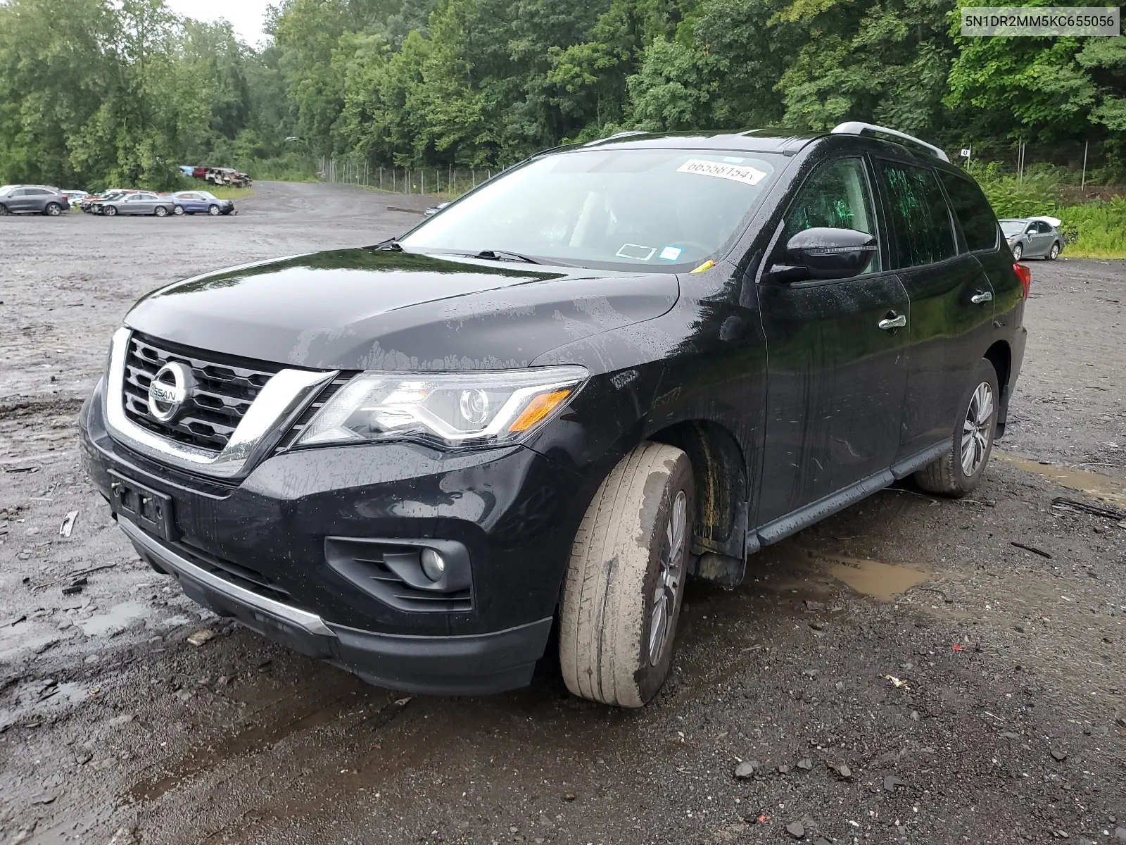 2019 Nissan Pathfinder S VIN: 5N1DR2MM5KC655056 Lot: 66558154