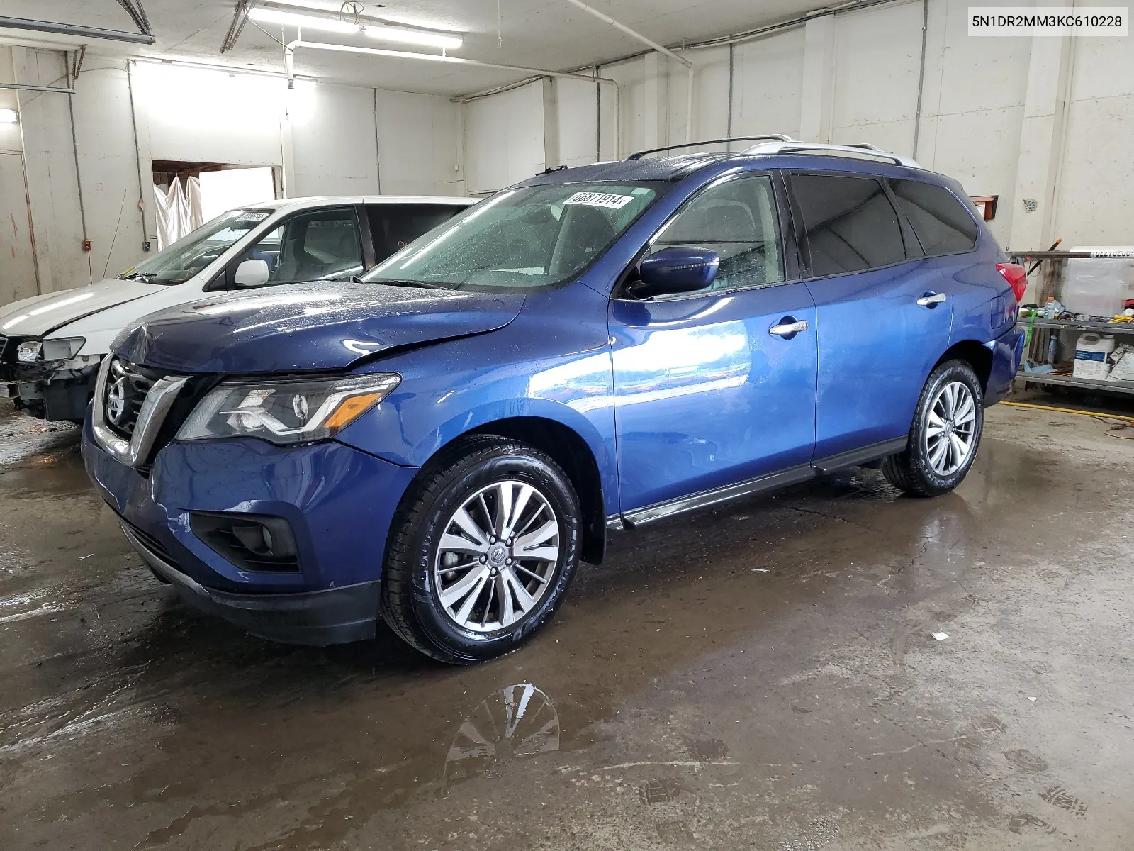 2019 Nissan Pathfinder S VIN: 5N1DR2MM3KC610228 Lot: 66871914