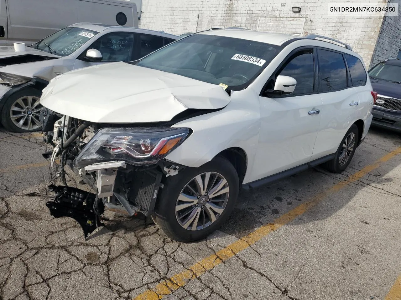 5N1DR2MN7KC634850 2019 Nissan Pathfinder S