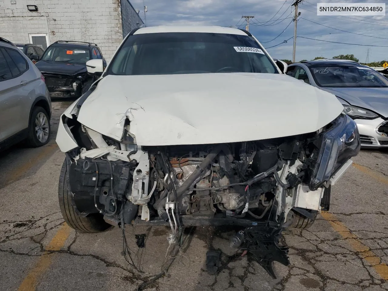 5N1DR2MN7KC634850 2019 Nissan Pathfinder S