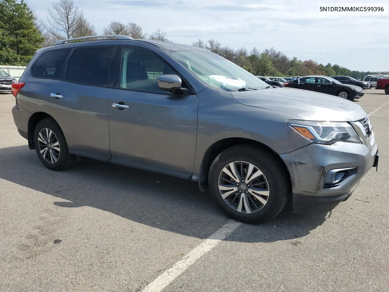 5N1DR2MM0KC599396 2019 Nissan Pathfinder S