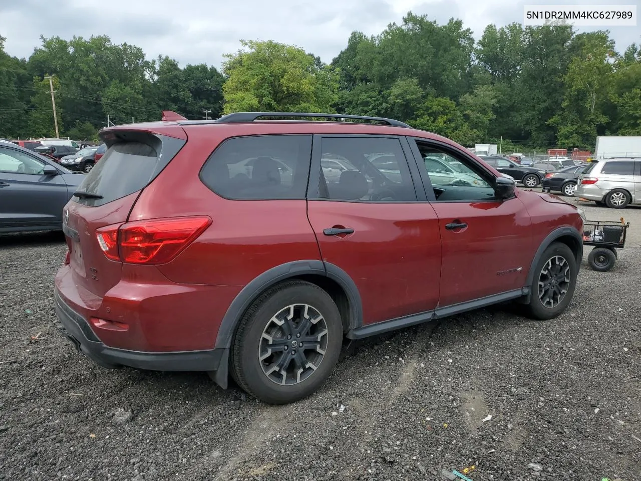 5N1DR2MM4KC627989 2019 Nissan Pathfinder S