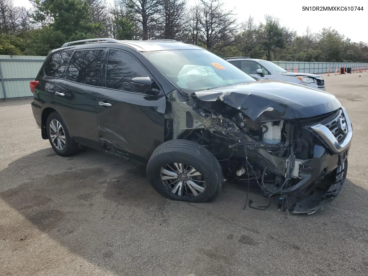 2019 Nissan Pathfinder S VIN: 5N1DR2MMXKC610744 Lot: 69665264