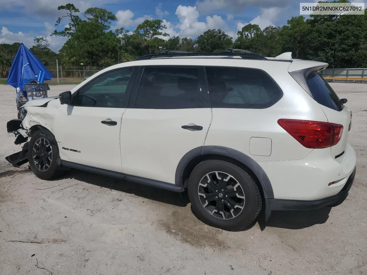 2019 Nissan Pathfinder S VIN: 5N1DR2MN0KC627092 Lot: 70213714