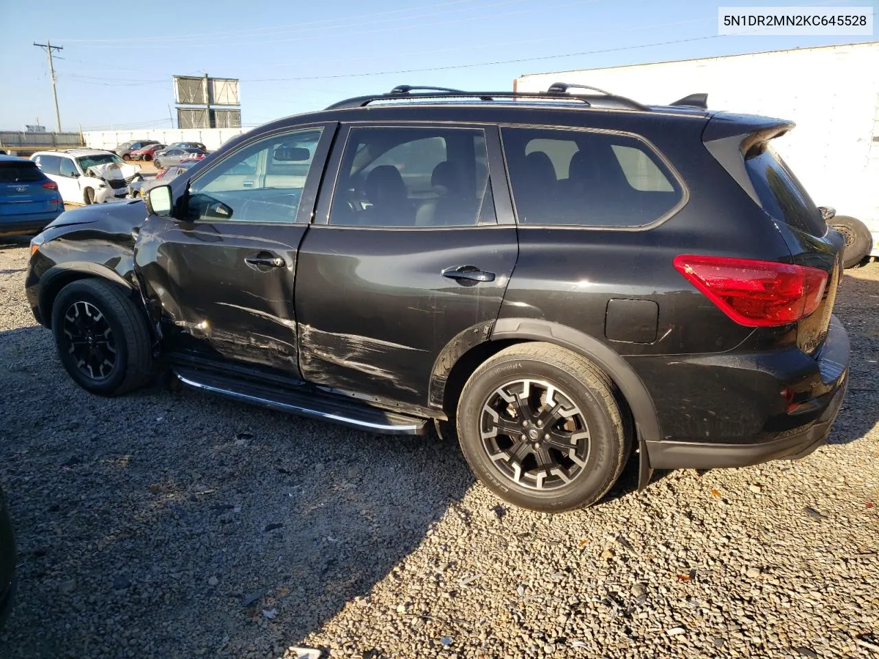 5N1DR2MN2KC645528 2019 Nissan Pathfinder S