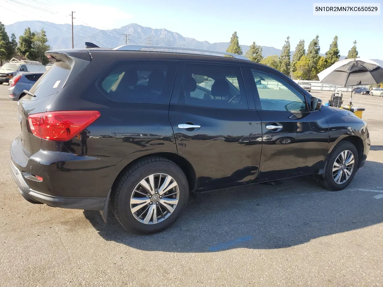 2019 Nissan Pathfinder S VIN: 5N1DR2MN7KC650529 Lot: 70287314