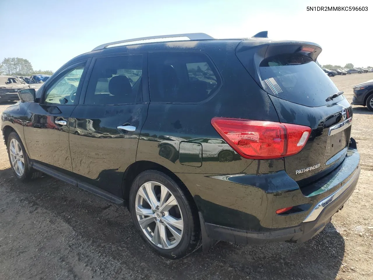 2019 Nissan Pathfinder S VIN: 5N1DR2MM8KC596603 Lot: 70302584