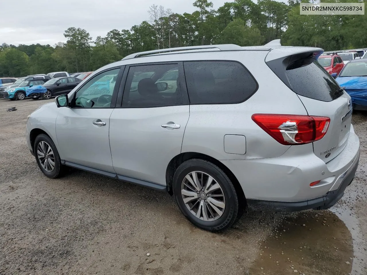 2019 Nissan Pathfinder S VIN: 5N1DR2MNXKC598734 Lot: 70694664