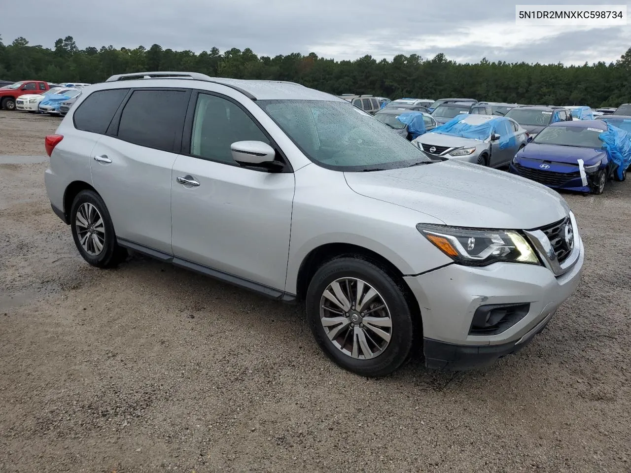 2019 Nissan Pathfinder S VIN: 5N1DR2MNXKC598734 Lot: 70694664