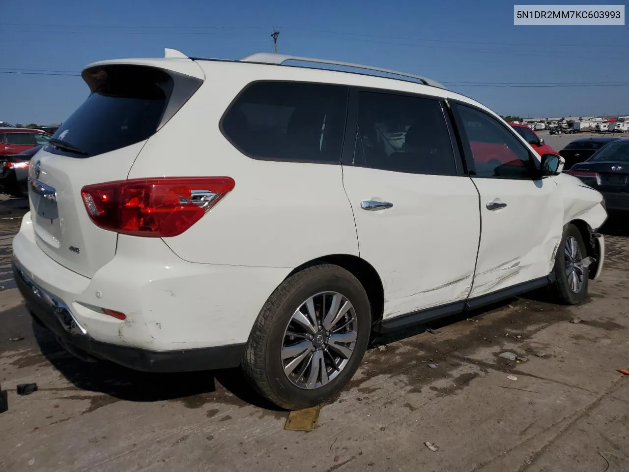 2019 Nissan Pathfinder S VIN: 5N1DR2MM7KC603993 Lot: 70814694