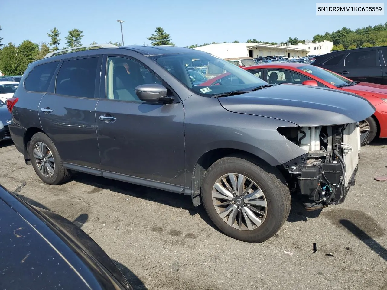 5N1DR2MM1KC605559 2019 Nissan Pathfinder S