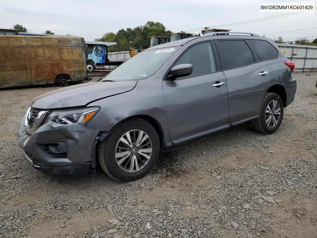 2019 Nissan Pathfinder S VIN: 5N1DR2MM1KC601429 Lot: 71282534