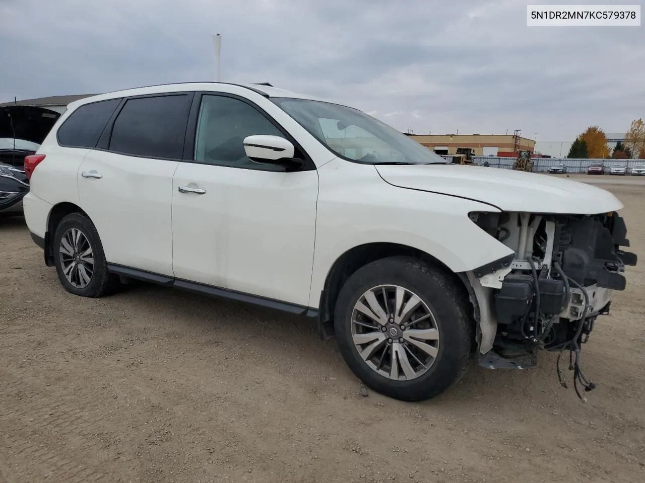 2019 Nissan Pathfinder S VIN: 5N1DR2MN7KC579378 Lot: 71557694