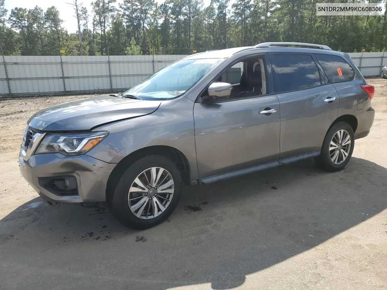 2019 Nissan Pathfinder S VIN: 5N1DR2MM9KC608306 Lot: 72261224