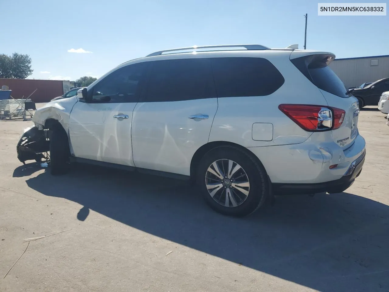 2019 Nissan Pathfinder S VIN: 5N1DR2MN5KC638332 Lot: 72724524