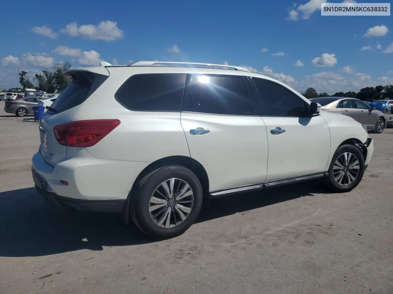 2019 Nissan Pathfinder S VIN: 5N1DR2MN5KC638332 Lot: 72724524