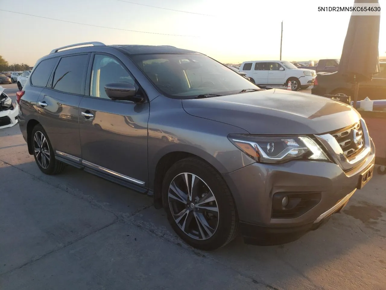 2019 Nissan Pathfinder S VIN: 5N1DR2MN5KC654630 Lot: 73032414