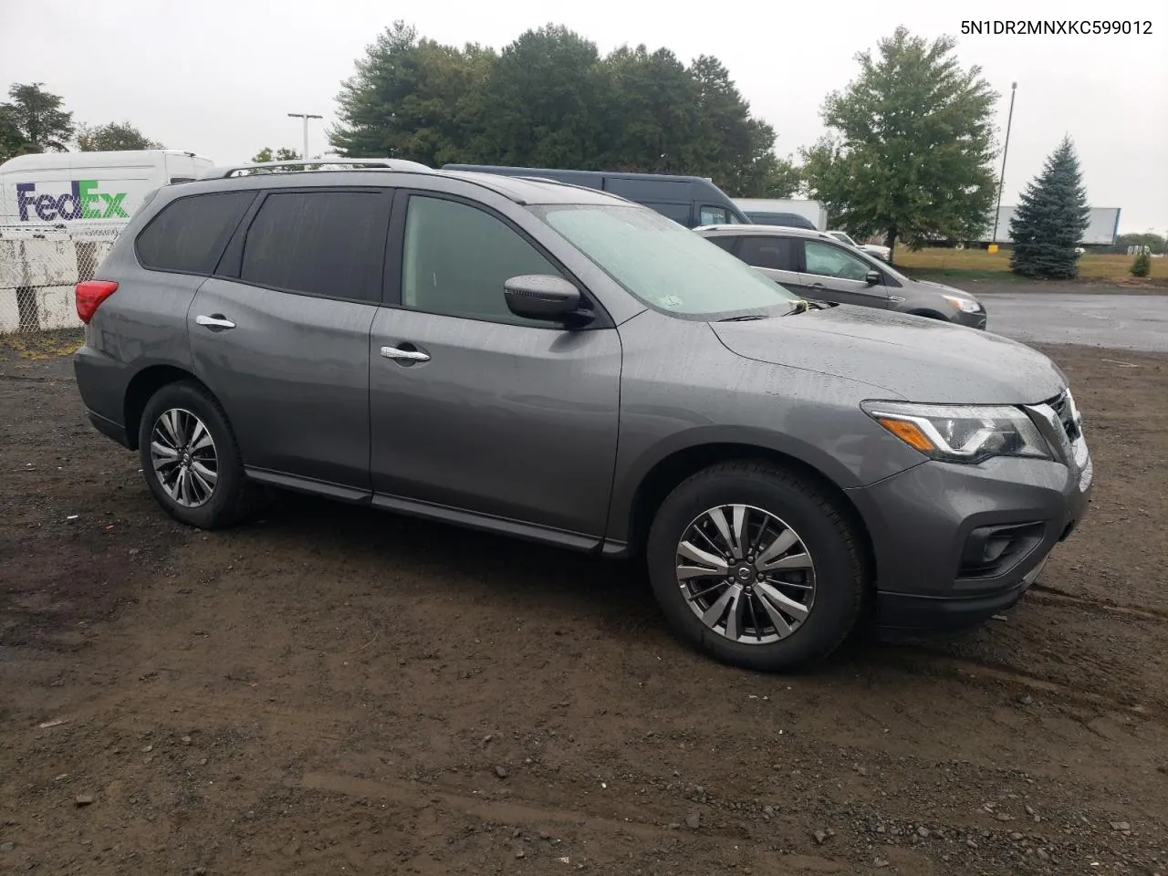 2019 Nissan Pathfinder S VIN: 5N1DR2MNXKC599012 Lot: 73118804