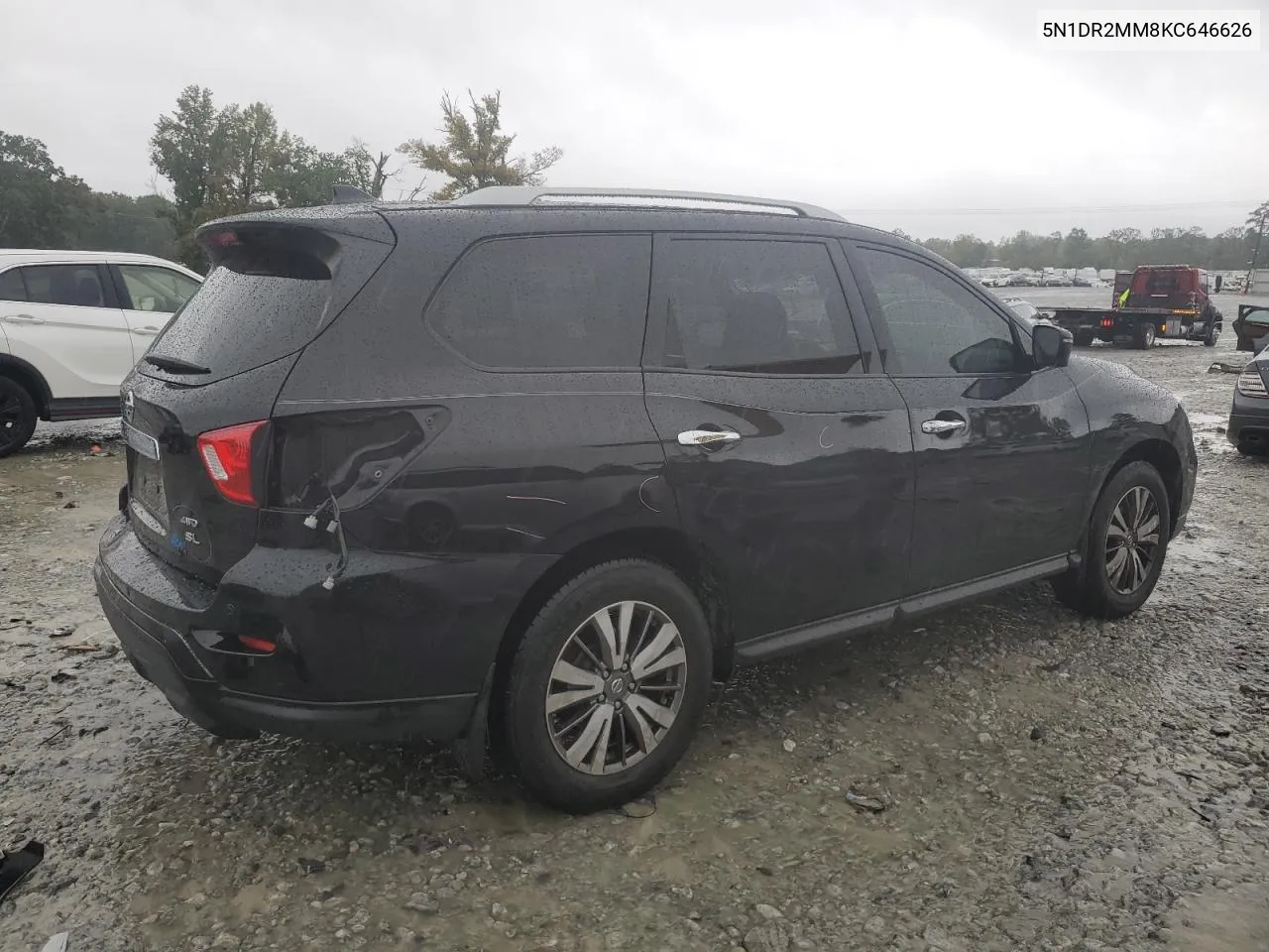 2019 Nissan Pathfinder S VIN: 5N1DR2MM8KC646626 Lot: 73199464