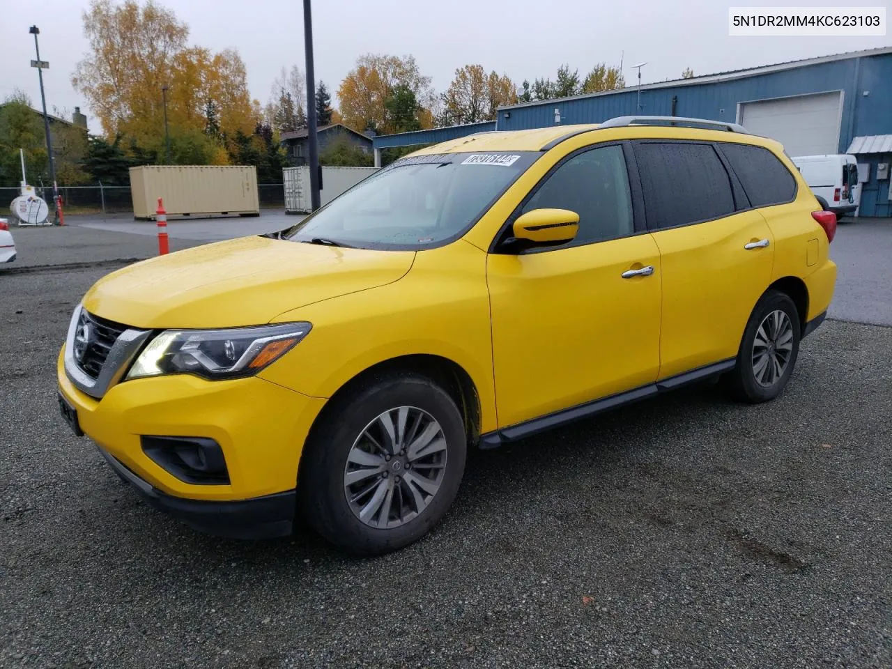 2019 Nissan Pathfinder S VIN: 5N1DR2MM4KC623103 Lot: 73316144