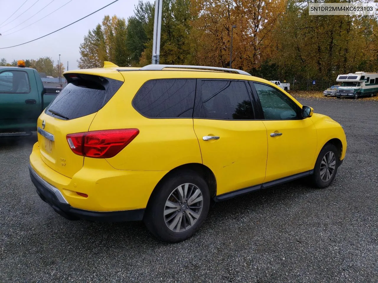 2019 Nissan Pathfinder S VIN: 5N1DR2MM4KC623103 Lot: 73316144