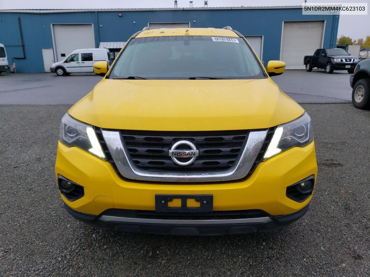 2019 Nissan Pathfinder S VIN: 5N1DR2MM4KC623103 Lot: 73316144