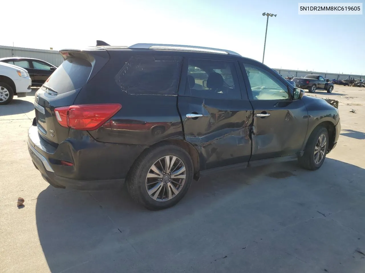 2019 Nissan Pathfinder S VIN: 5N1DR2MM8KC619605 Lot: 73486224