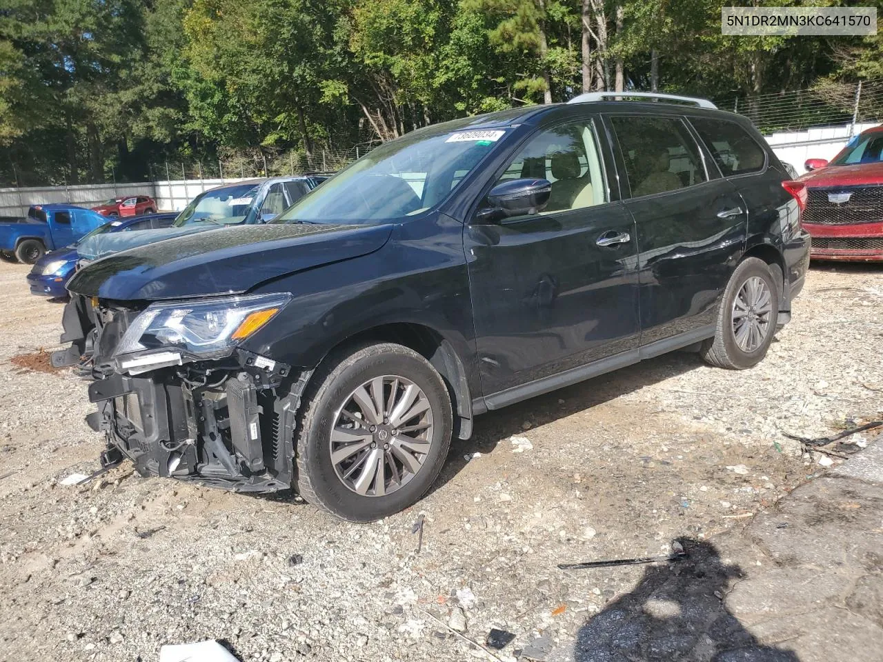 2019 Nissan Pathfinder S VIN: 5N1DR2MN3KC641570 Lot: 73609034