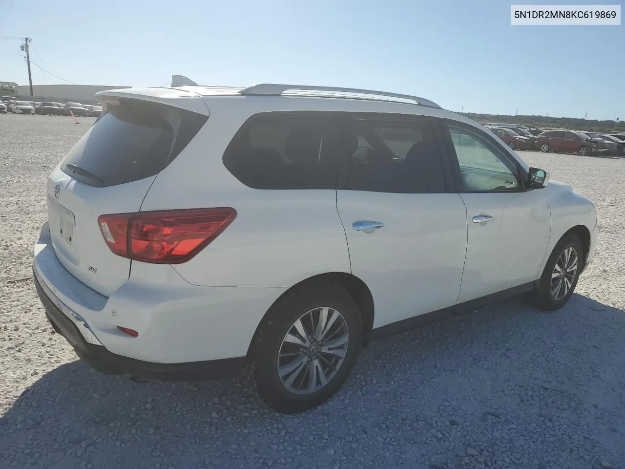 2019 Nissan Pathfinder S VIN: 5N1DR2MN8KC619869 Lot: 73641464