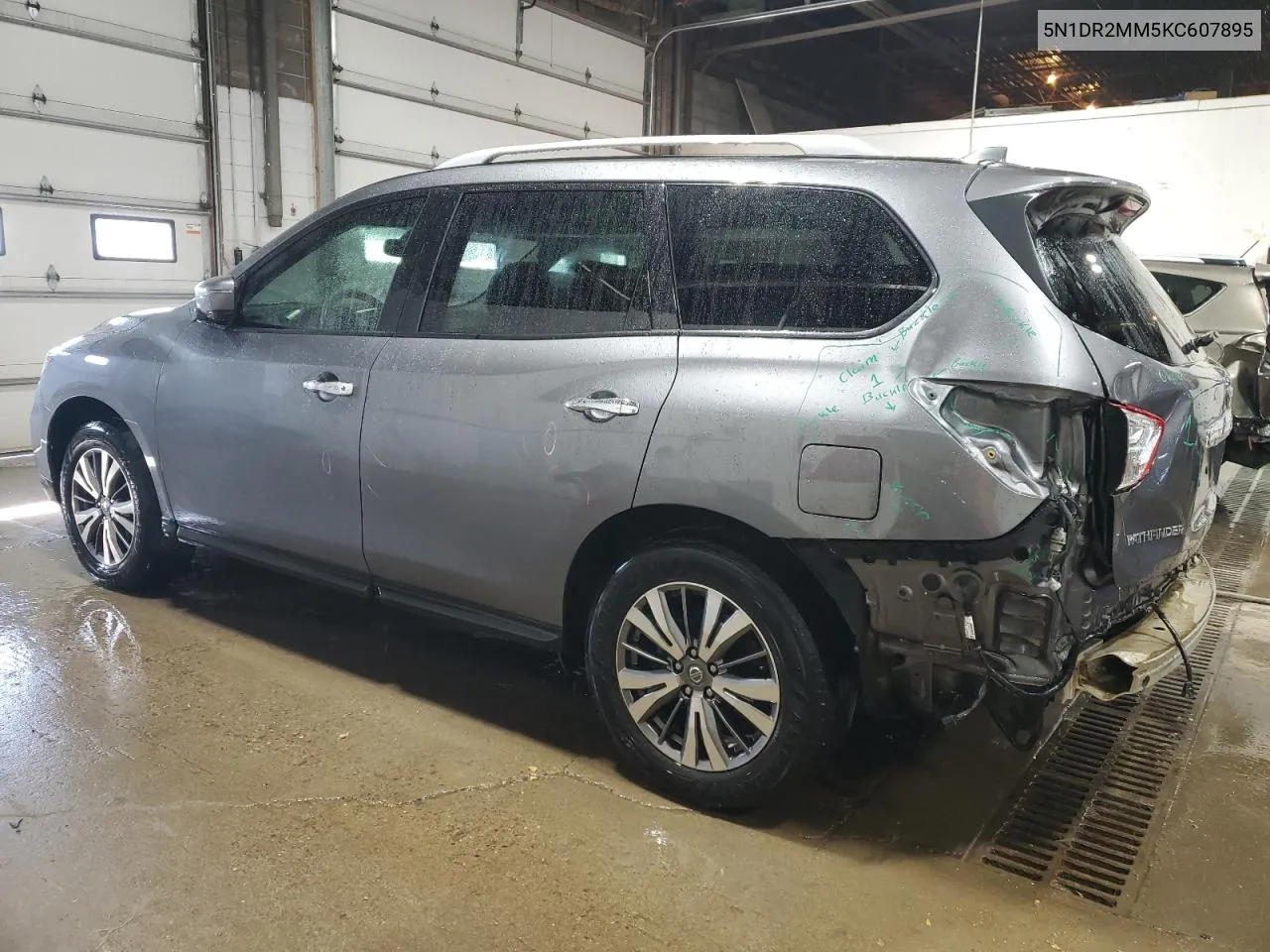 2019 Nissan Pathfinder S VIN: 5N1DR2MM5KC607895 Lot: 73746014