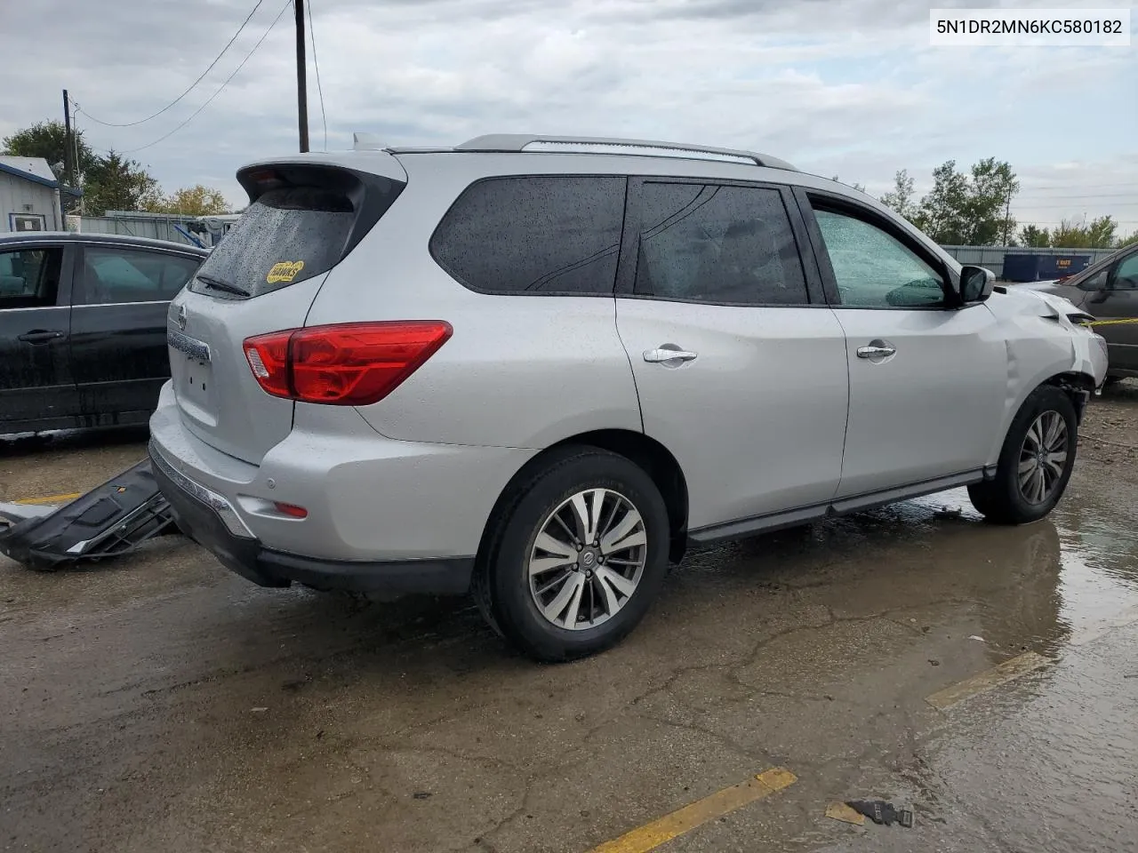 2019 Nissan Pathfinder S VIN: 5N1DR2MN6KC580182 Lot: 74074644