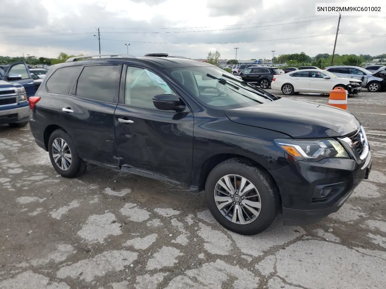 2019 Nissan Pathfinder S VIN: 5N1DR2MM9KC601002 Lot: 74291354