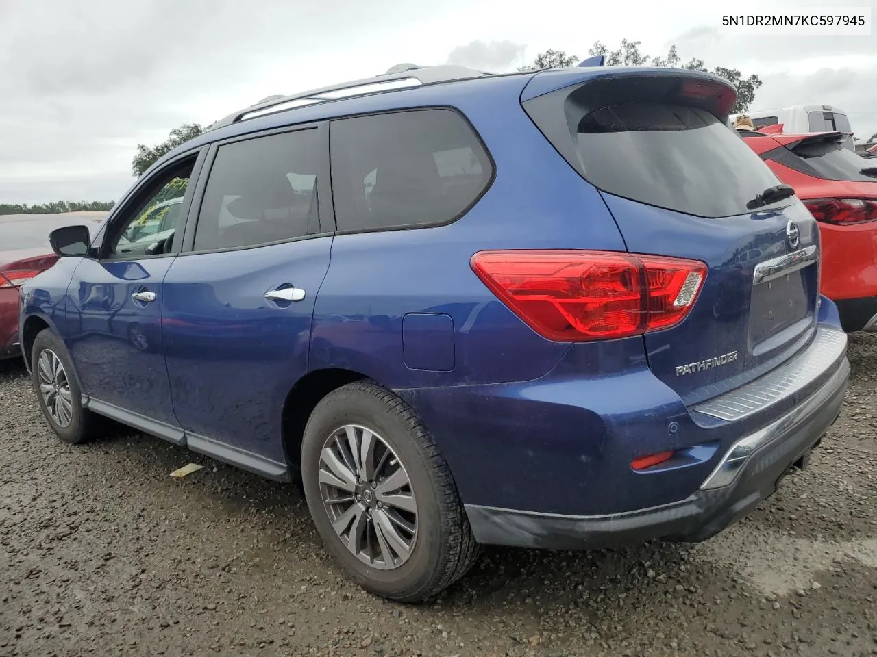 2019 Nissan Pathfinder S VIN: 5N1DR2MN7KC597945 Lot: 74375304