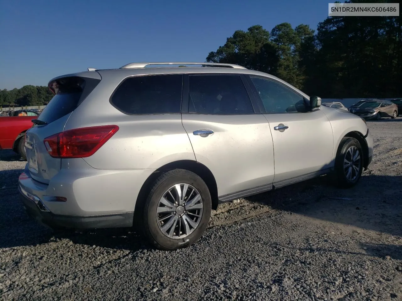 2019 Nissan Pathfinder S VIN: 5N1DR2MN4KC606486 Lot: 74497744