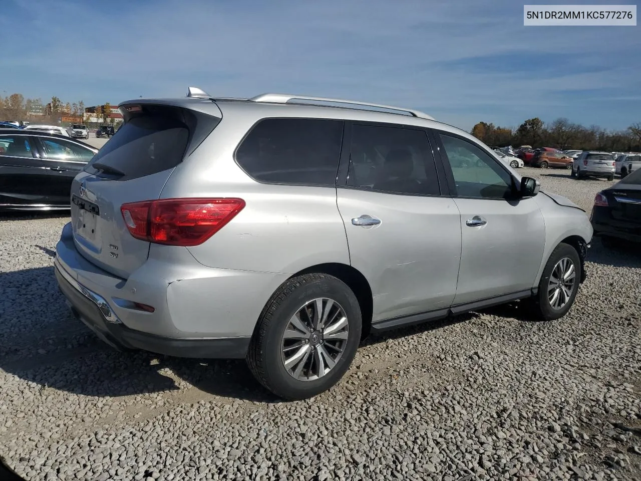 2019 Nissan Pathfinder S VIN: 5N1DR2MM1KC577276 Lot: 74788804