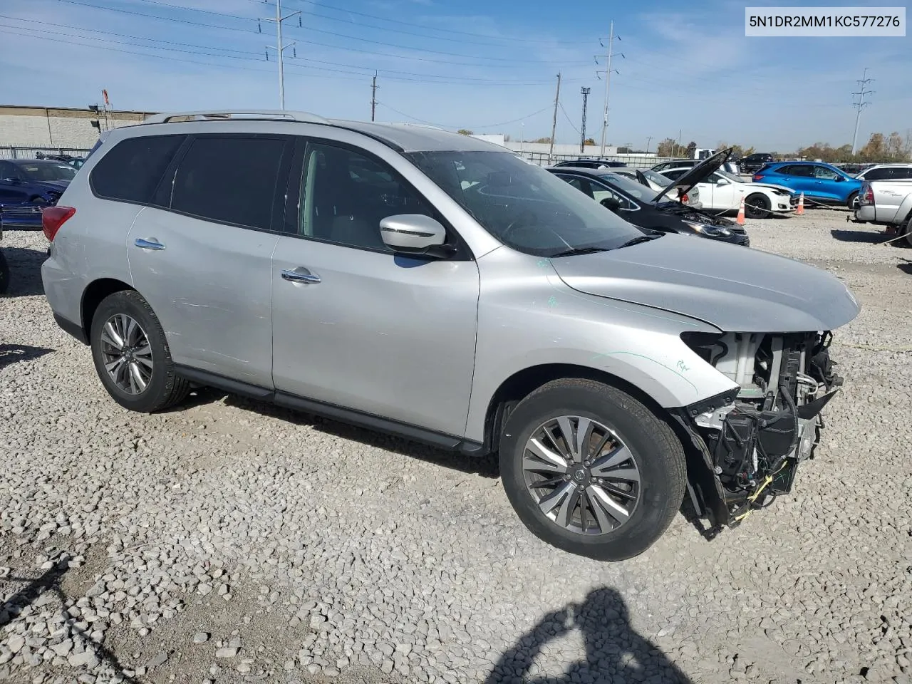 2019 Nissan Pathfinder S VIN: 5N1DR2MM1KC577276 Lot: 74788804