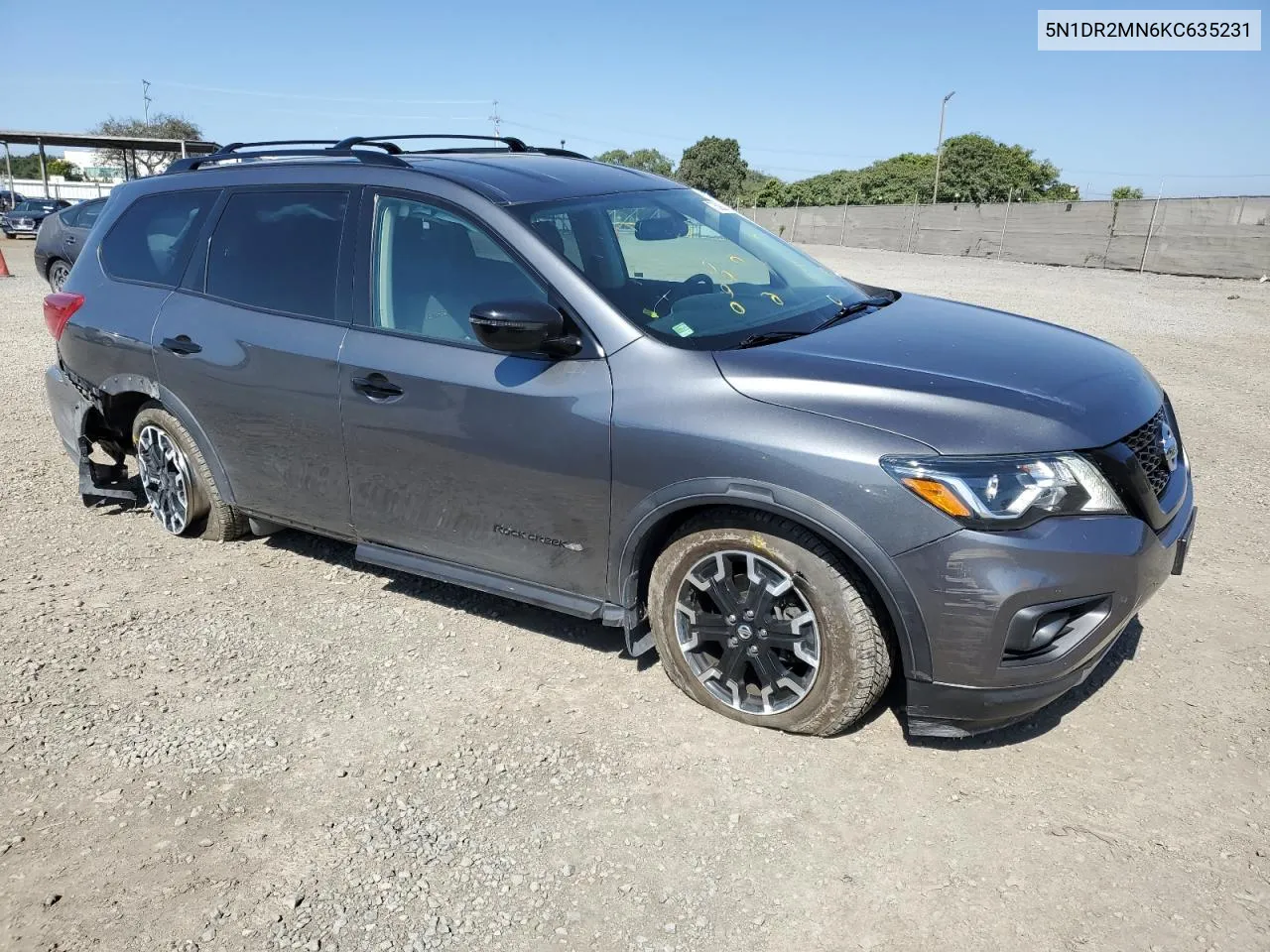 5N1DR2MN6KC635231 2019 Nissan Pathfinder S