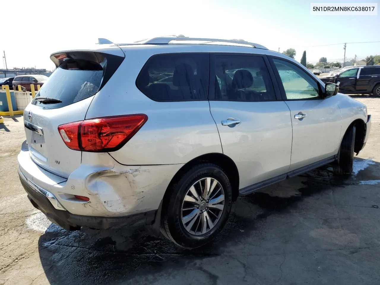 5N1DR2MN8KC638017 2019 Nissan Pathfinder S