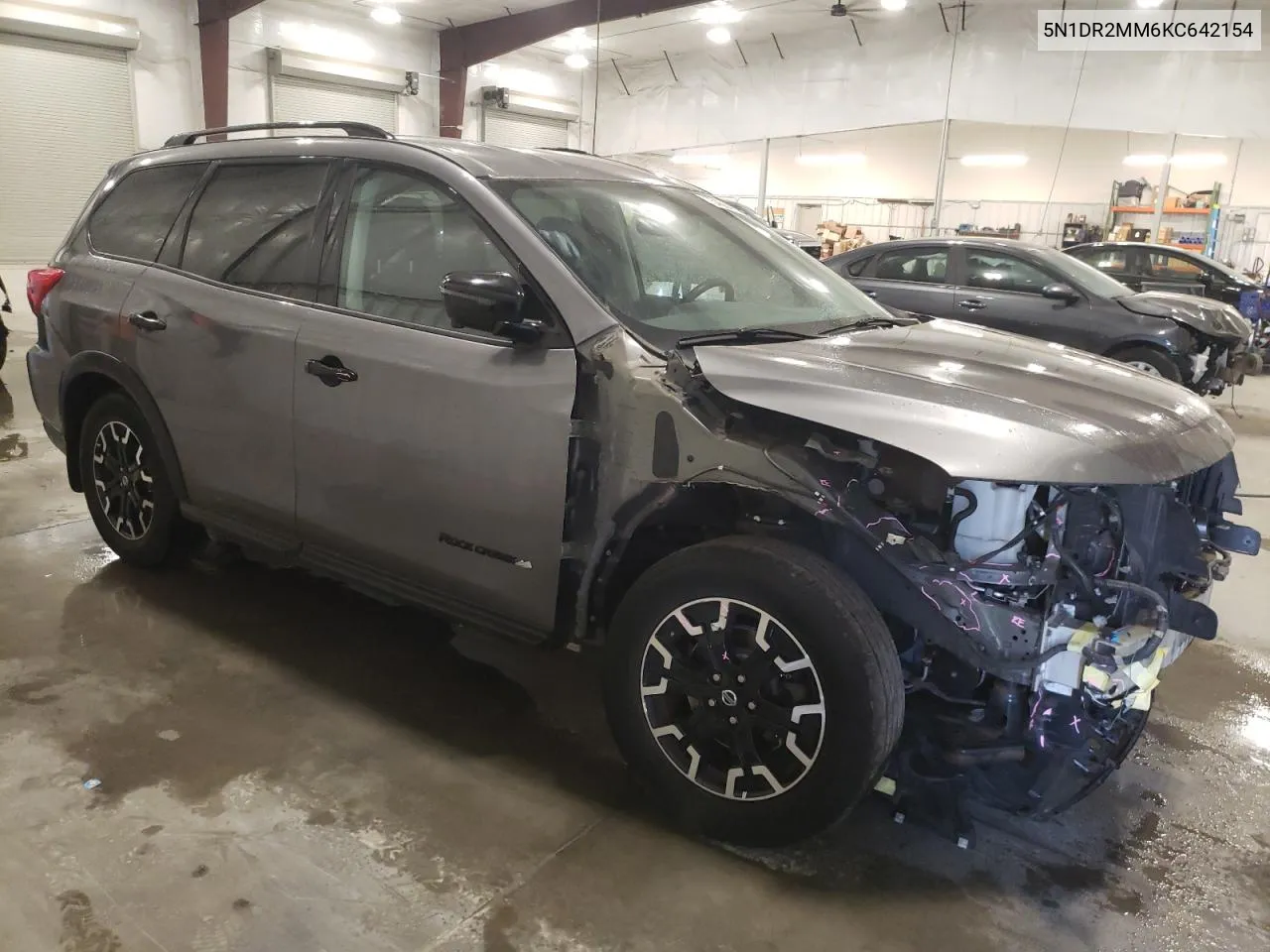 2019 Nissan Pathfinder S VIN: 5N1DR2MM6KC642154 Lot: 75456424