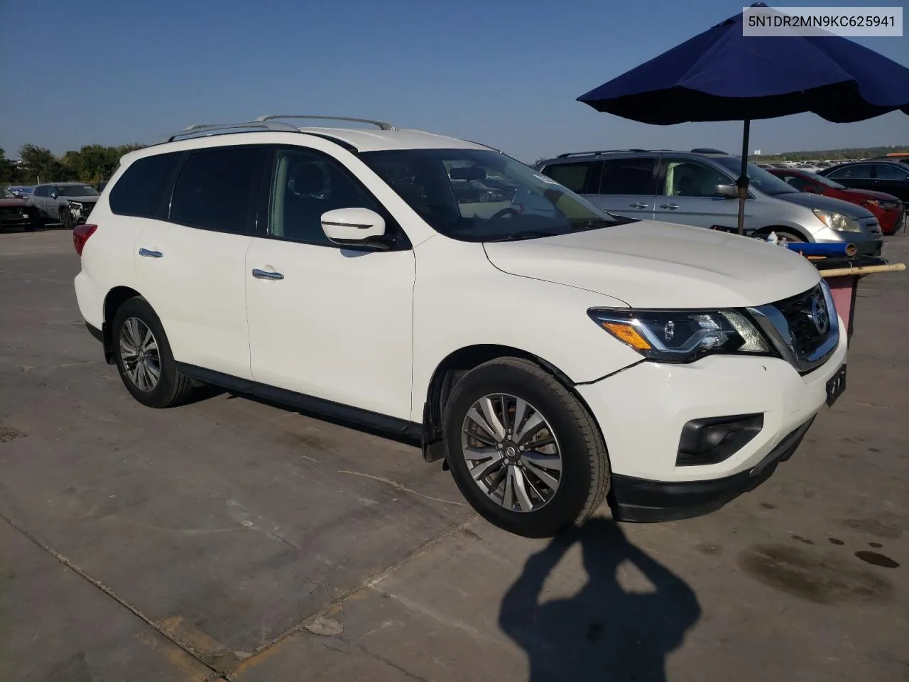 2019 Nissan Pathfinder S VIN: 5N1DR2MN9KC625941 Lot: 75503484