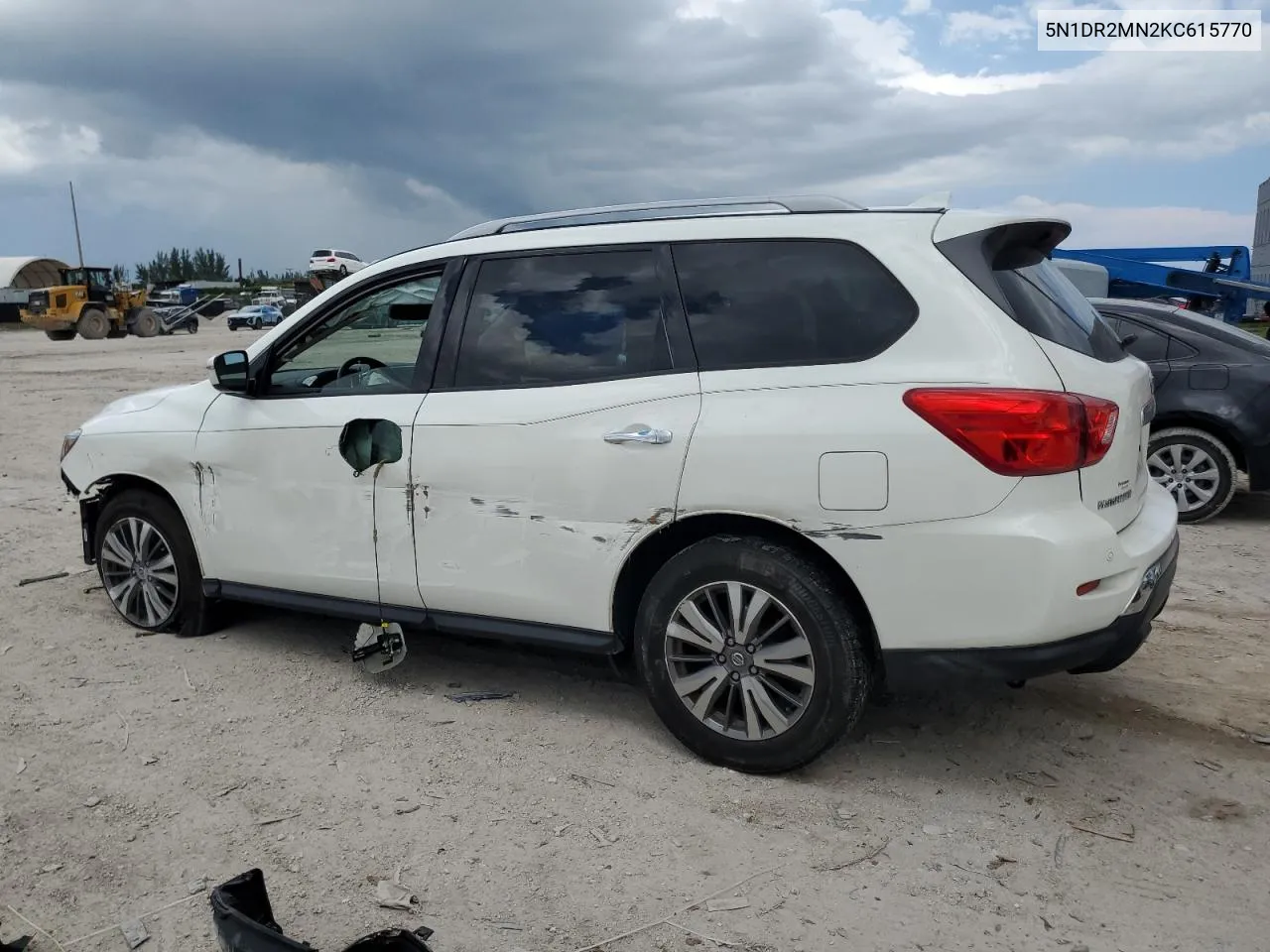 5N1DR2MN2KC615770 2019 Nissan Pathfinder S