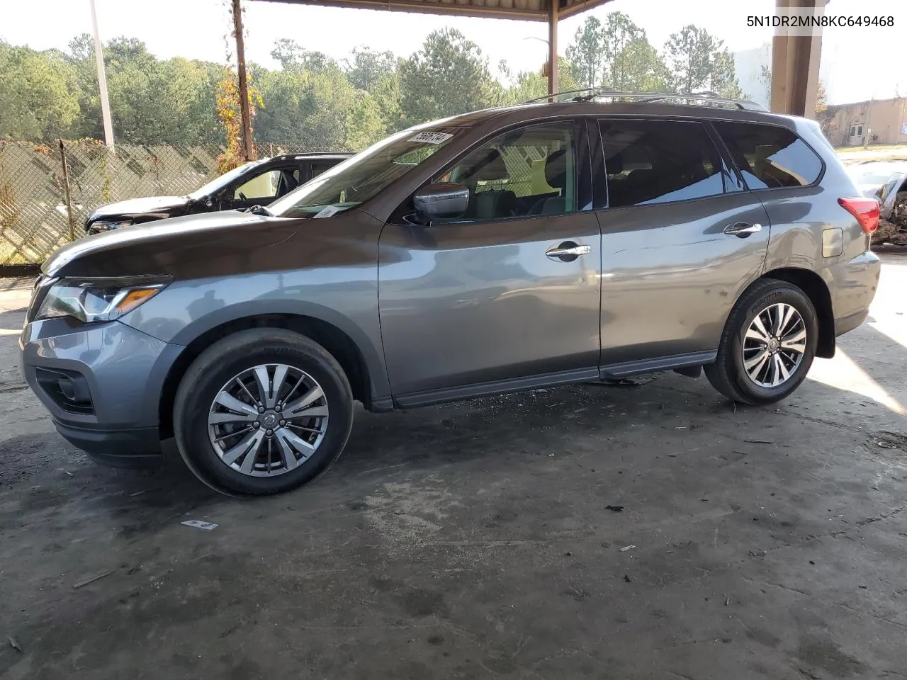 2019 Nissan Pathfinder S VIN: 5N1DR2MN8KC649468 Lot: 75606734