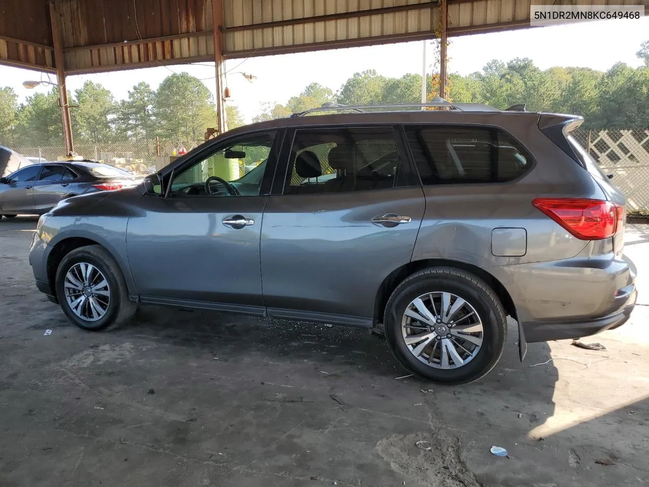 2019 Nissan Pathfinder S VIN: 5N1DR2MN8KC649468 Lot: 75606734