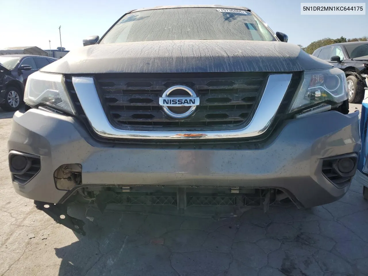 2019 Nissan Pathfinder S VIN: 5N1DR2MN1KC644175 Lot: 75730484