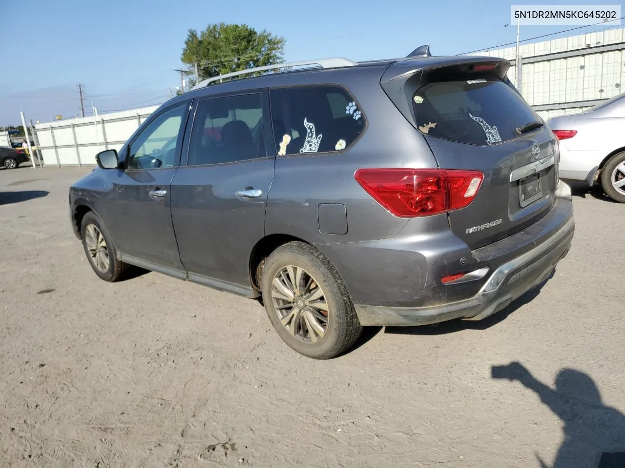 2019 Nissan Pathfinder S VIN: 5N1DR2MN5KC645202 Lot: 75819604