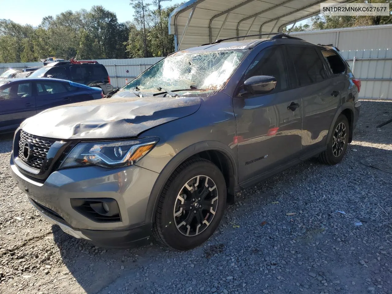 2019 Nissan Pathfinder S VIN: 5N1DR2MN6KC627677 Lot: 75838094