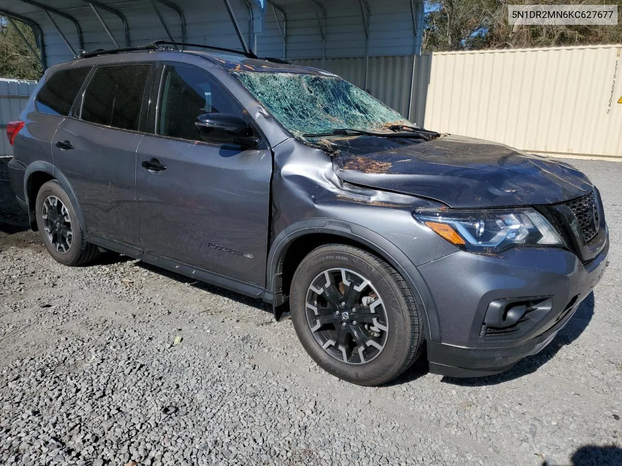 2019 Nissan Pathfinder S VIN: 5N1DR2MN6KC627677 Lot: 75838094