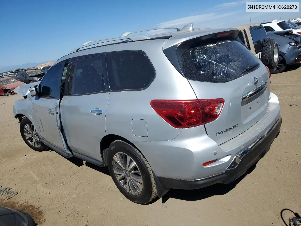 2019 Nissan Pathfinder S VIN: 5N1DR2MM4KC628270 Lot: 76020314